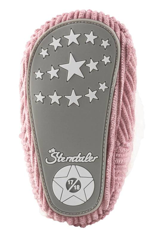 Sterntaler Babystiefel mit Eiskristallmotiv aus Cord Letzter Tag