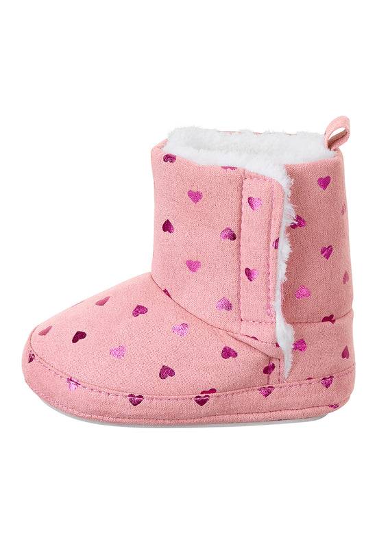 Sterntaler Baby-Stiefel aus gewebtem Velour mit Print Herzen Bis zu 60% Rabatt
