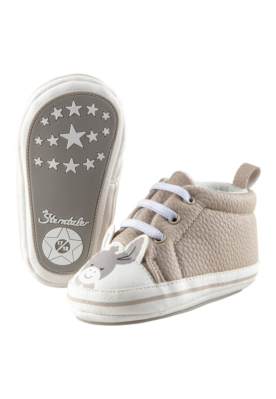 Sterntaler Babyschuh aus Kunstleder und Emmi Applikation Sonderangebot der Fabrik