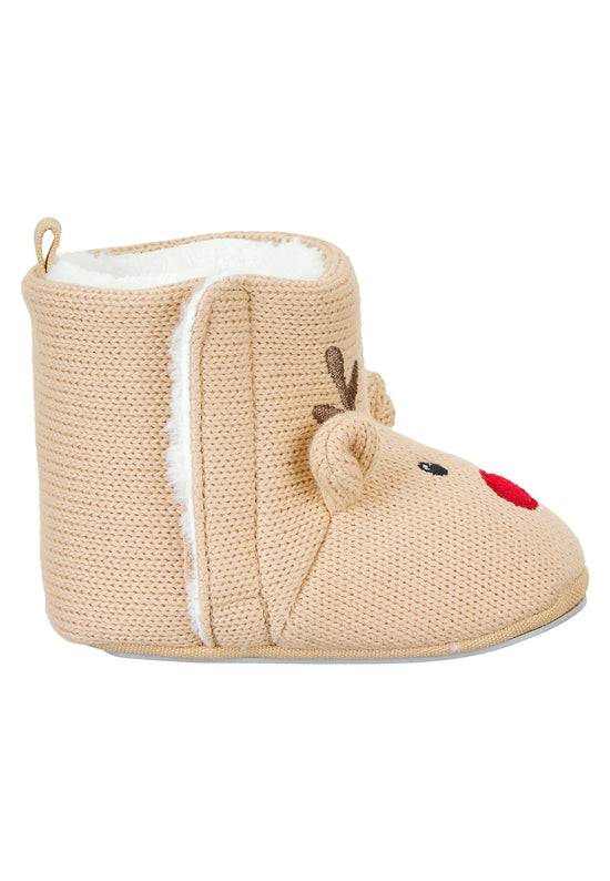 Sterntaler Babystiefel in Strickoptik mit Motiv Rentier Verkauf