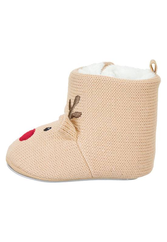 Sterntaler Babystiefel in Strickoptik mit Motiv Rentier Verkauf