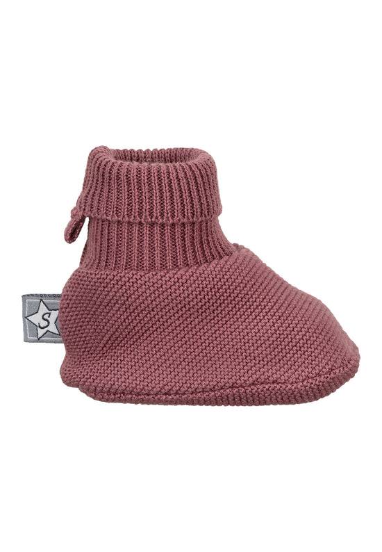 Sterntaler GOTS Strick-Schuh in Grün, Marine, Rosa oder Grau Hotsell
