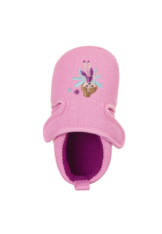Sterntaler Baby-Krabbelschuh Fee aus Canvas in Rosa Fabrikverkauf