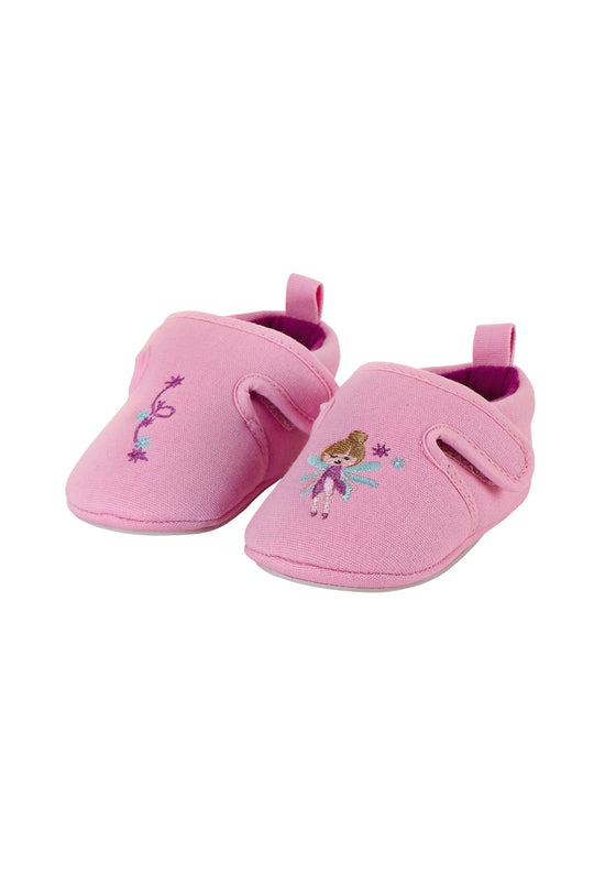 Sterntaler Baby-Krabbelschuh Fee aus Canvas in Rosa Fabrikverkauf