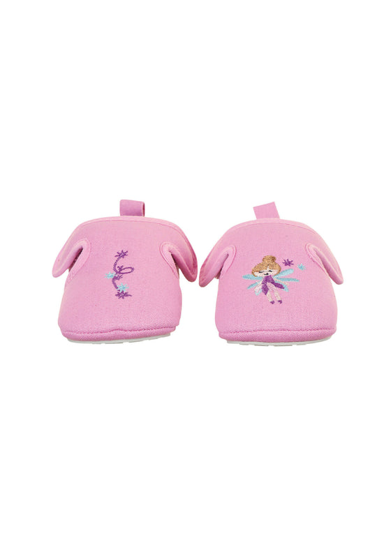 Sterntaler Baby-Krabbelschuh Fee aus Canvas in Rosa Fabrikverkauf