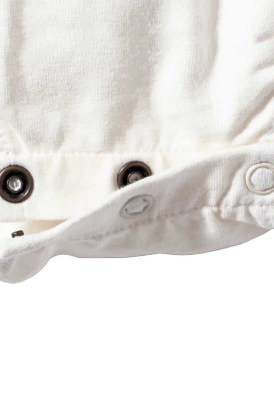 Sterntaler Baby Body Hase Happy mit kurzen Puffärmeln in ecru Rabatt