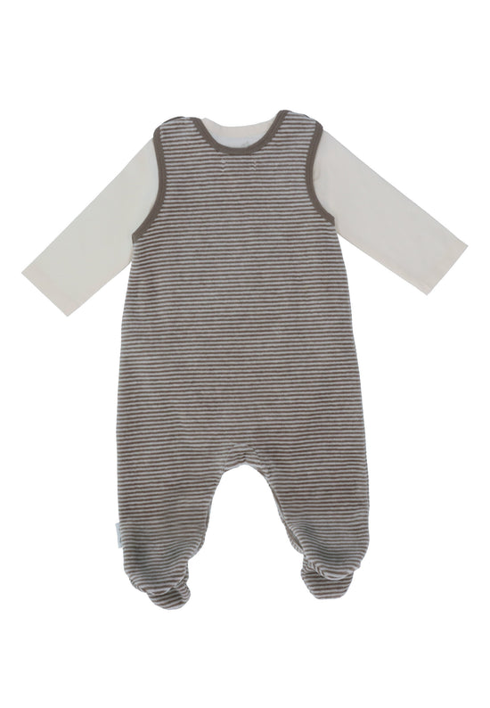 Sterntaler Baby Strampler aus Nicki, Motiv Elefant Eddy, Grau Muttertagsangebot
