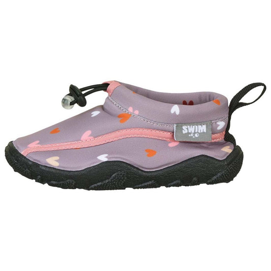 Sterntaler Aqua-Schuh Kinder Lila mit allover Herzen Print Kostenloser Versand international