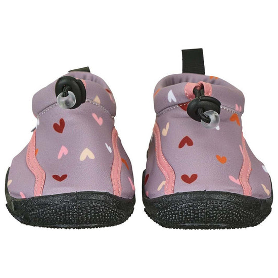 Sterntaler Aqua-Schuh Kinder Lila mit allover Herzen Print Kostenloser Versand international