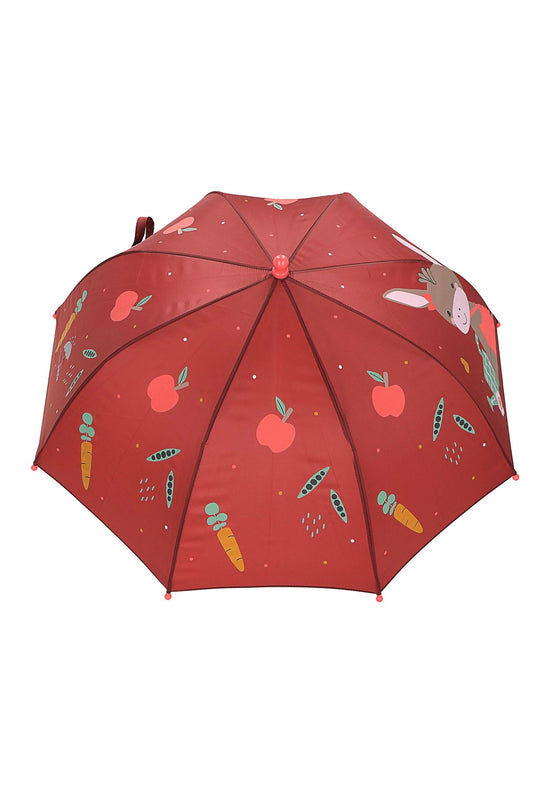 Sterntaler Kinder Regenschirm Esel Emmily in Dunkelrot Auslauf