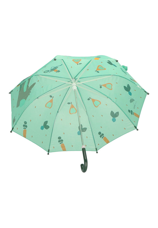 Sterntaler Kinder Regenschirm Esel Emmilius in Basilikumgrün im Angebot