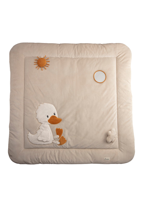 Sterntaler Krabbeldecke mit Motiv Ente Edda in beige Günstiger Verkauf