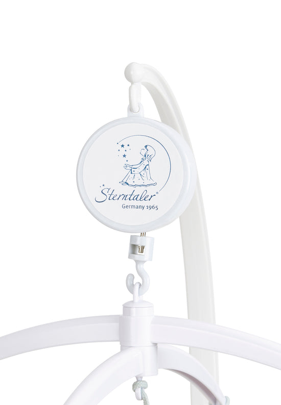 Sterntaler Mobile Ente Edda mit Spielwerk und weißem Gestänge Flash Sale