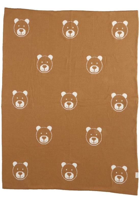 Sterntaler GOTS Strick-Schmusedecke Bär zum Wenden, 100x80cm Online Shopping