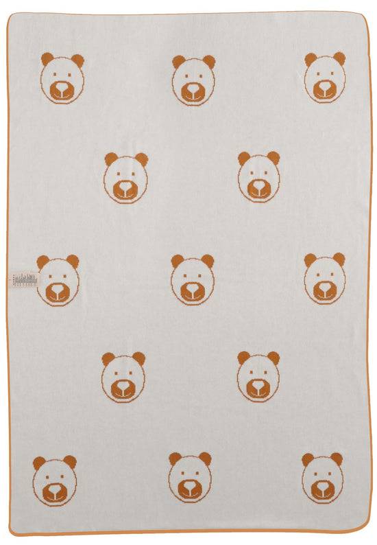 Sterntaler GOTS Strick-Schmusedecke Bär zum Wenden, 100x80cm Online Shopping