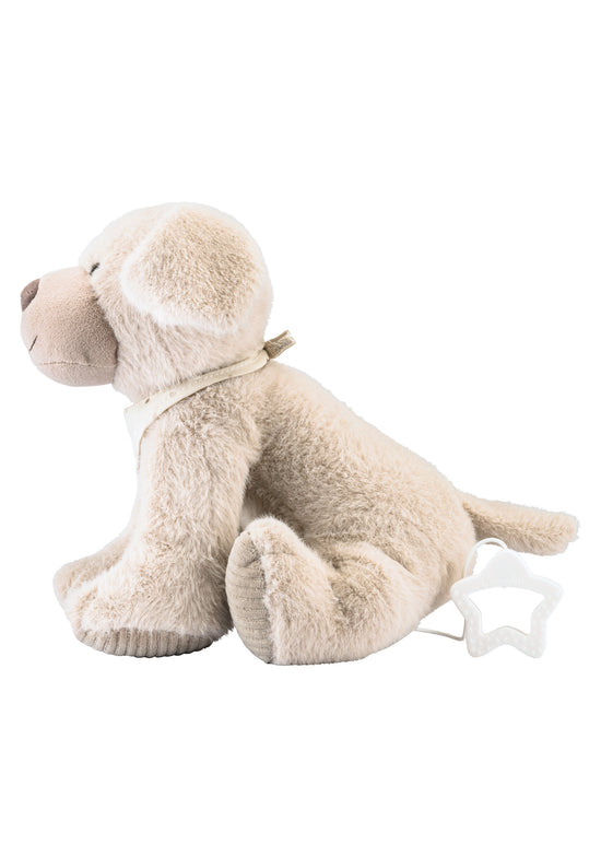 Sterntaler Spieluhr Hund Lucky in graubeige, groß Cyber Monday
