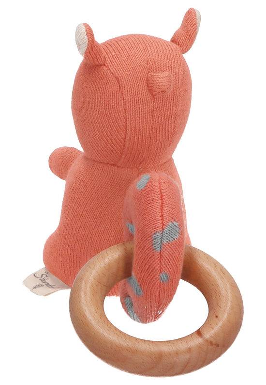Sterntaler Holz-Greifling Eichhörnchen Enna mittelrot, 12 cm Top Angebot