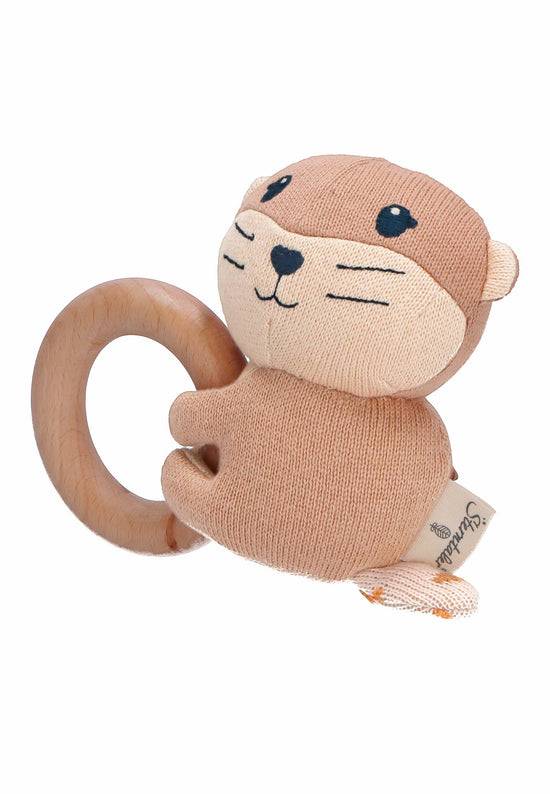 Sterntaler Holz-Greifling Otter Otti in Hellbraun, 13 cm Neueste Mode