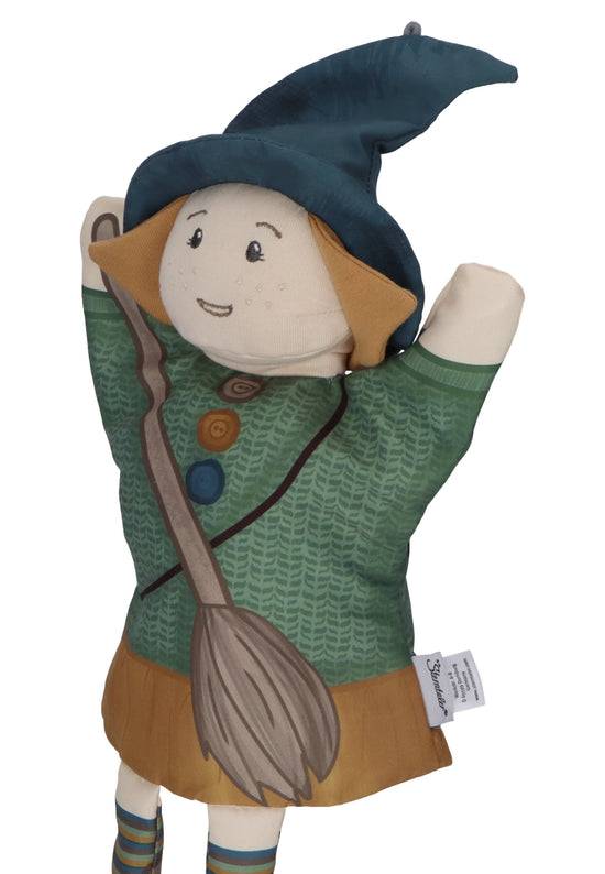 Sterntaler Handpuppe Hexe, 38cm für das Kasperletheater Zeitlich begrenztes Angebot