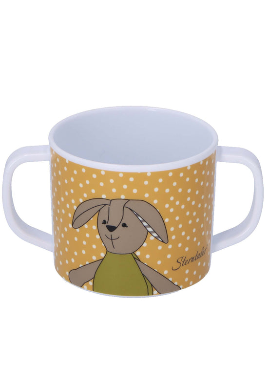 Sterntaler Henkeltasse + Trinkaufsatz Elefant Eddy+Hase Happy Letzter Tag