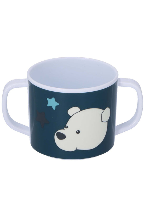 Sterntaler Henkeltasse mit Trinkaufsatz Eisbär Elia, türkis Bis zu 60% Rabatt