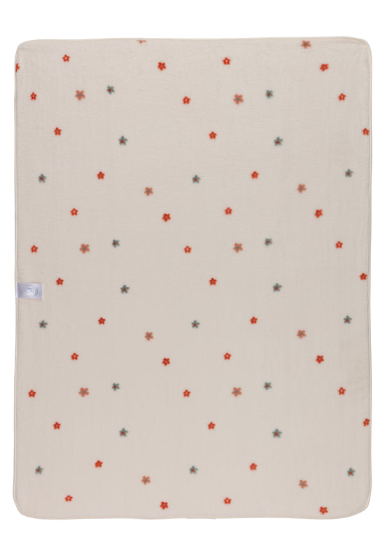 Sterntaler Babydecke Bauernhof mit Blumen Print Fabrikladen