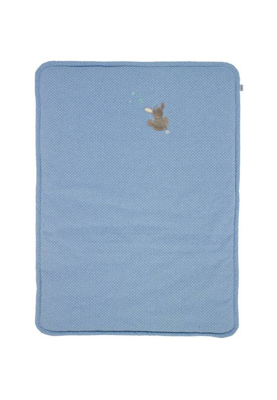 Sterntaler Schmusedecke wattiert Esel Emmi in Blau, 75x100cm Hotsell