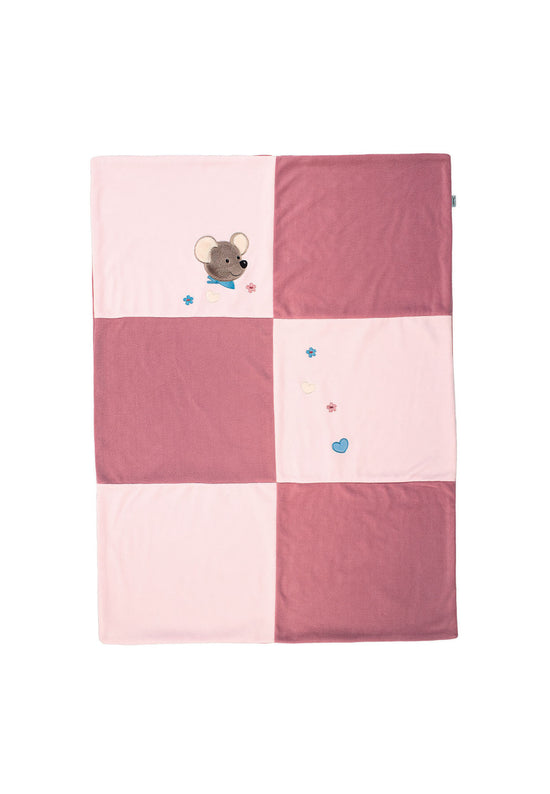 Sterntaler Schmusedecke Maus Mabel aus Microfleece in Rosa Kostenloser Versand