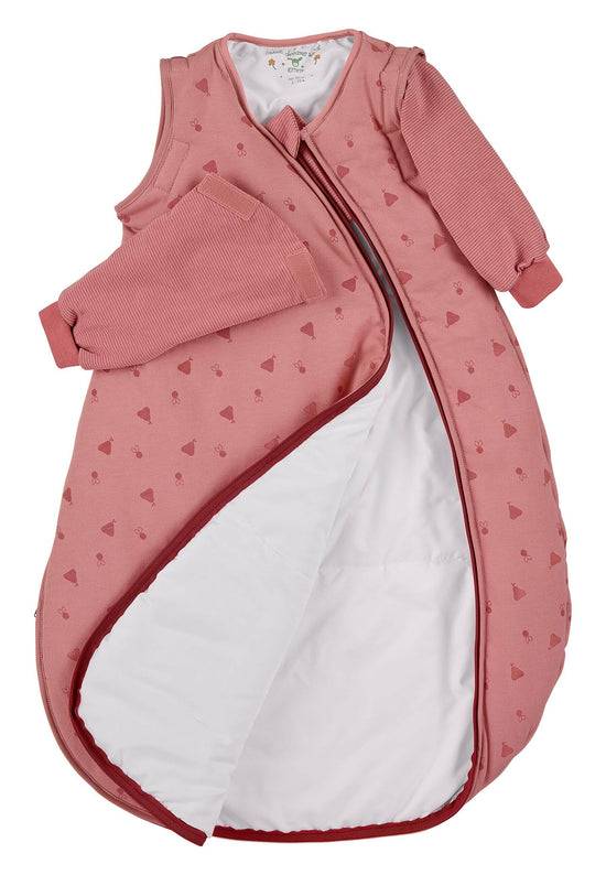 Sterntaler Schlafsack mit Ärmeln 90cm Esel Emmily, Mittelrot Zeitlich begrenztes Angebot
