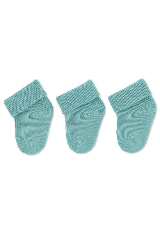 Sterntaler Erstlingssocken im 3er-Pack uni mit Umschlag Neueste Stile