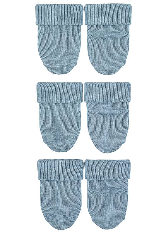 Sterntaler Erstlingssocken im 3er-Pack uni mit Umschlag Neueste Stile