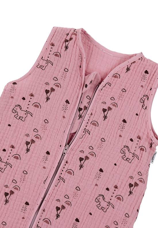 Sterntaler Musselin-Schlafsack Pauline in Lila, 1,00 TOG Super Rabatt