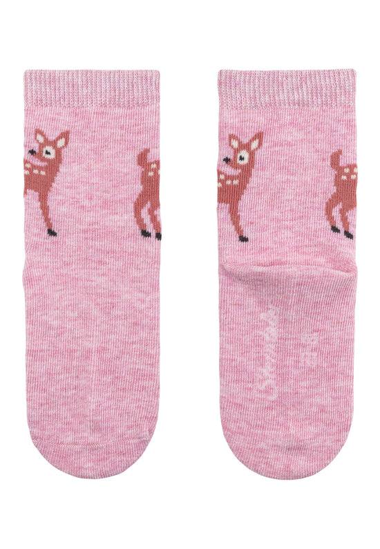 Sterntaler 3er Pack Baumwollsocken mit Rehkitz-Motiv Begrenzt auf 3 Tage