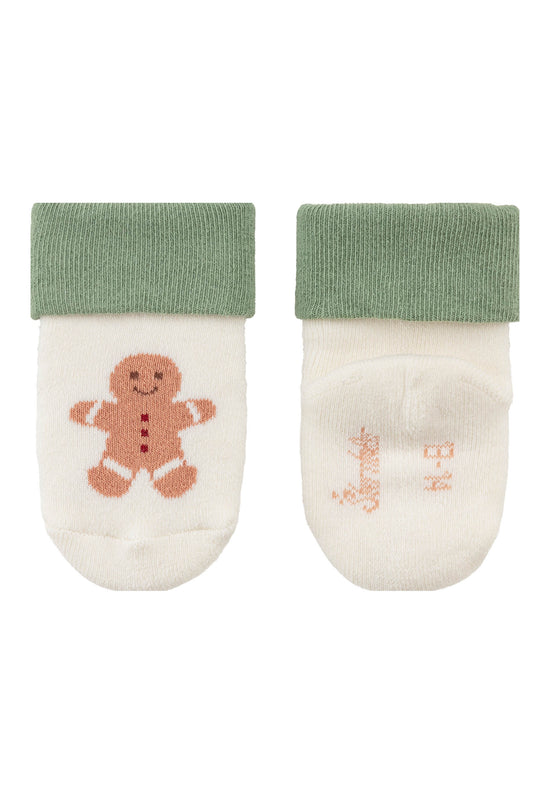 Sterntaler Baby Socken 3er Set Weihnachten aus Baumwoll-Mischgewebe zollfrei