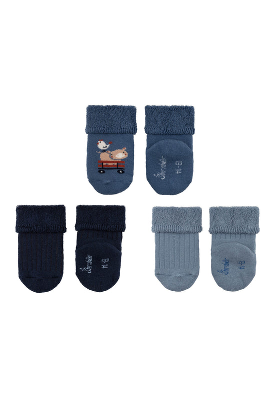 Sterntaler Baby Socken 3er Set Tiere aus Baumwoll-Mischgewebe Rabatte dieses Monats