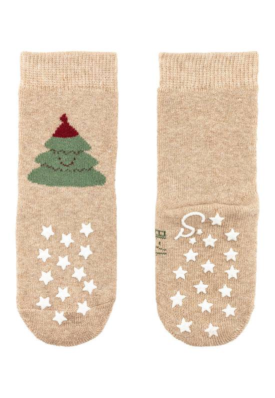 Sterntaler ABS Socken Weihnachten im 2er-Pack, rutschfeste Sohle Outlet