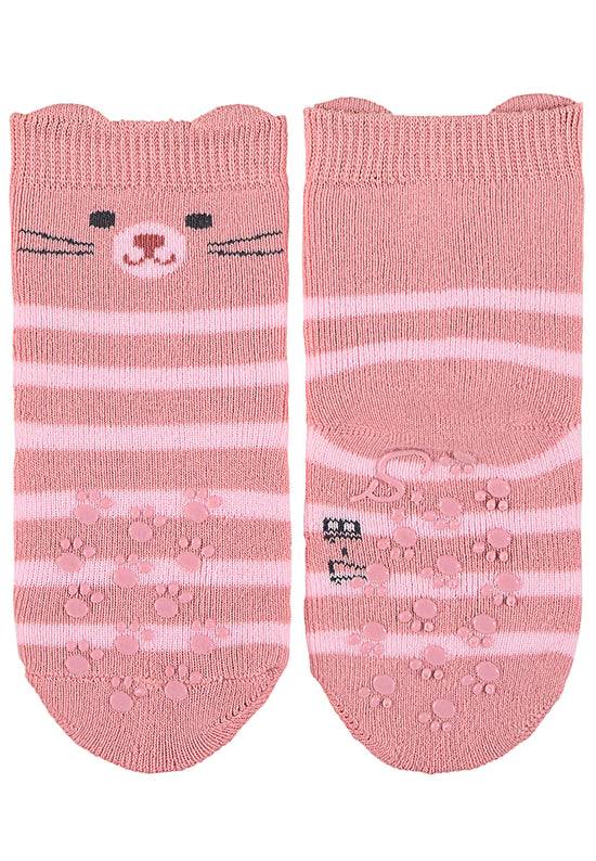 Sterntaler ABS-Krabbelsocken 2er-Pack Katze mit 3D-Ohren im Angebot