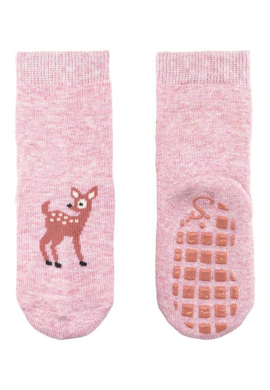 Sterntaler ABS Socken Rehkitz im 2er-Pack mit rutschfeste Sohle Limitierter Zeitrabatt