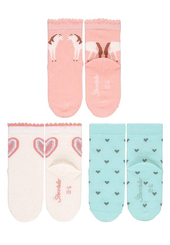 Sterntaler Kindersocken 7er-Box Mädchen in Rosa Versandkostenfrei