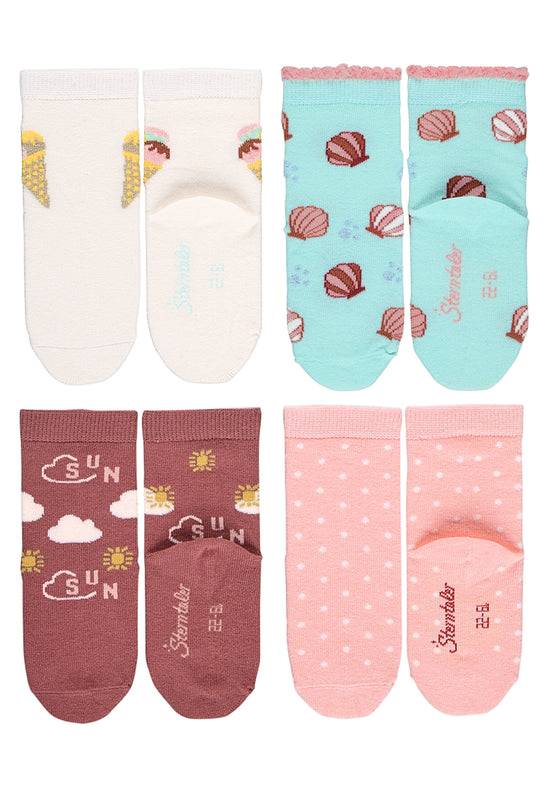 Sterntaler Kindersocken 7er-Box Mädchen in Rosa Versandkostenfrei
