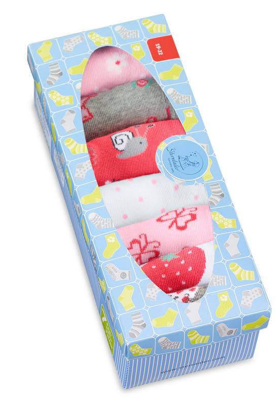 Sterntaler Kindersocken 7er-Box Mädchen in Rosa Versandkostenfrei