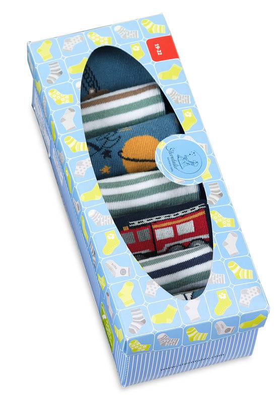Sterntaler Kindersocken 7er-Box Jungen in Mittelblau Flash Sale