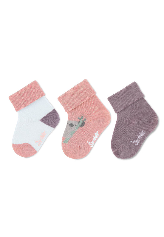 Sterntaler Babysocken im 3er-Pack uni, Koala und 3farbig Jubiläumsangebot