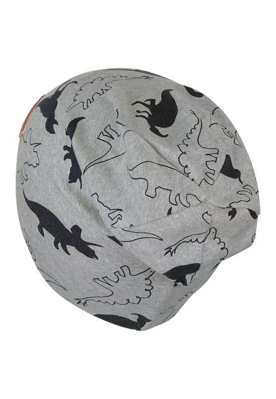 Sterntaler Slouch-Beanie Mütze aus Jersey mit Druck Dinos Räumungsverkauf