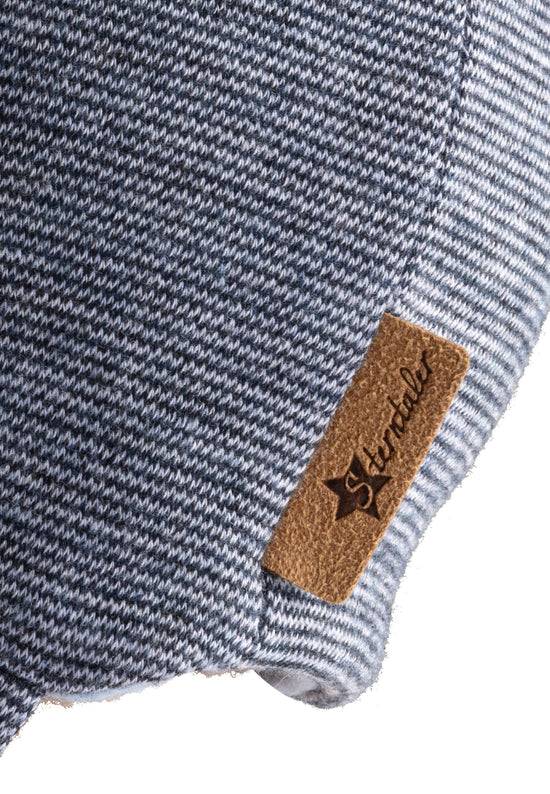 Sterntaler Beanie in Melange-Optik mit Streifendruck Super Sparpreis