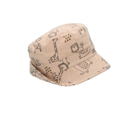 Sterntaler Fischerhut mit süßen Safari-Motiven in Beige Letzte 2 Tage
