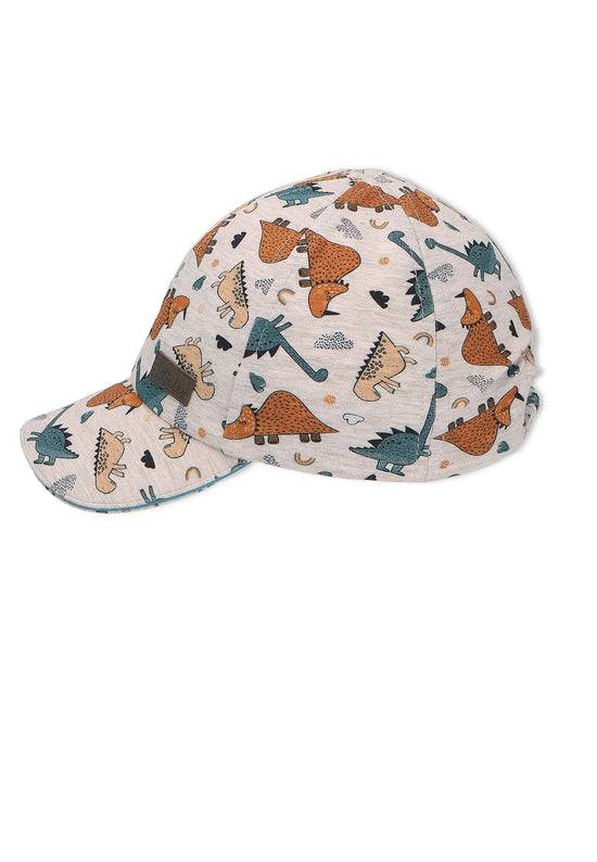 Sterntaler Kinder Basecap mit Gummizug und Dino-Motiv Sonderangebot der Fabrik
