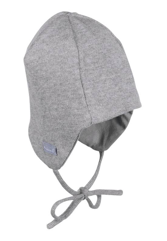 Sterntaler OCS Strickmütze uni, Ohrenklappen und Bindeband im Angebot