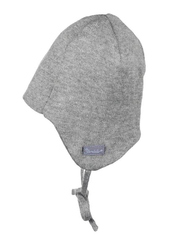 Sterntaler OCS Strickmütze uni, Ohrenklappen und Bindeband im Angebot