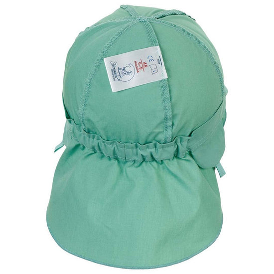 Sterntaler Schirmmütze mit Nackenschutz aus UV-Popeline (Bio) Limitierter Zeitrabatt